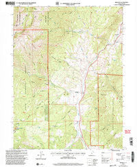 Birdseye Utah Historical topographic map, 1:24000 scale, 7.5 X 7.5 Minute, Year 2001