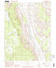 Bitter Creek Divide Utah Historical topographic map, 1:24000 scale, 7.5 X 7.5 Minute, Year 1987