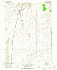 Black Rock Utah Historical topographic map, 1:24000 scale, 7.5 X 7.5 Minute, Year 1973