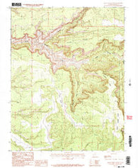 Black Steer Canyon Utah Historical topographic map, 1:24000 scale, 7.5 X 7.5 Minute, Year 1987