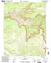 Black Steer Canyon Utah Historical topographic map, 1:24000 scale, 7.5 X 7.5 Minute, Year 2001