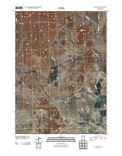 Black Butte Utah Historical topographic map, 1:24000 scale, 7.5 X 7.5 Minute, Year 2011