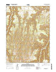 Black Knolls Utah Current topographic map, 1:24000 scale, 7.5 X 7.5 Minute, Year 2014