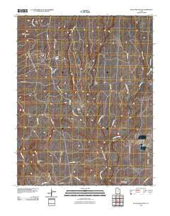 Black Mesa Butte Utah Historical topographic map, 1:24000 scale, 7.5 X 7.5 Minute, Year 2010