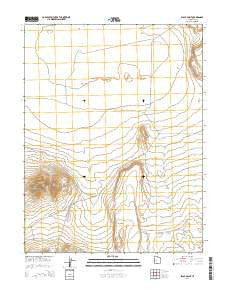 Black Point Utah Current topographic map, 1:24000 scale, 7.5 X 7.5 Minute, Year 2014