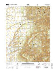 Black Ridge Utah Current topographic map, 1:24000 scale, 7.5 X 7.5 Minute, Year 2014