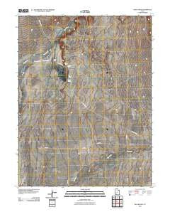 Black Rock Utah Historical topographic map, 1:24000 scale, 7.5 X 7.5 Minute, Year 2010