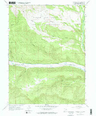 Blacktail Mtn Utah Historical topographic map, 1:24000 scale, 7.5 X 7.5 Minute, Year 1962