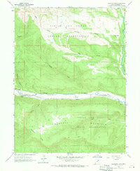Blacktail Mtn Utah Historical topographic map, 1:24000 scale, 7.5 X 7.5 Minute, Year 1962