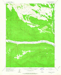 Blacktail Mtn Utah Historical topographic map, 1:24000 scale, 7.5 X 7.5 Minute, Year 1962