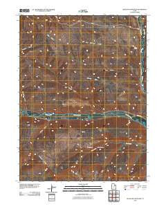 Blacktail Mountain Utah Historical topographic map, 1:24000 scale, 7.5 X 7.5 Minute, Year 2010