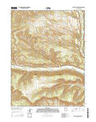 Blacktail Mountain Utah Current topographic map, 1:24000 scale, 7.5 X 7.5 Minute, Year 2014