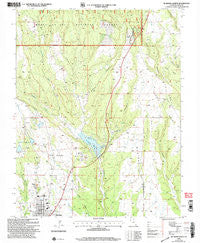 Blanding North Utah Historical topographic map, 1:24000 scale, 7.5 X 7.5 Minute, Year 2001