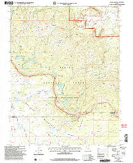 Blind Lake Utah Historical topographic map, 1:24000 scale, 7.5 X 7.5 Minute, Year 2002