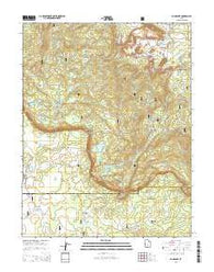 Blind Lake Utah Current topographic map, 1:24000 scale, 7.5 X 7.5 Minute, Year 2014