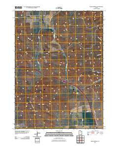 Blind Springs Utah Historical topographic map, 1:24000 scale, 7.5 X 7.5 Minute, Year 2011
