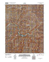 Blue Chief Mesa Utah Historical topographic map, 1:24000 scale, 7.5 X 7.5 Minute, Year 2011
