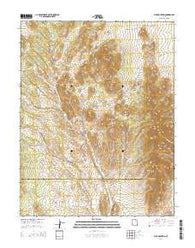 Blue Mountain Utah Current topographic map, 1:24000 scale, 7.5 X 7.5 Minute, Year 2014