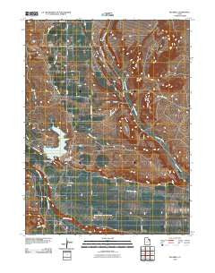 Bluebell Utah Historical topographic map, 1:24000 scale, 7.5 X 7.5 Minute, Year 2010