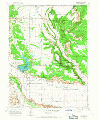 Bluebell Utah Historical topographic map, 1:24000 scale, 7.5 X 7.5 Minute, Year 1965