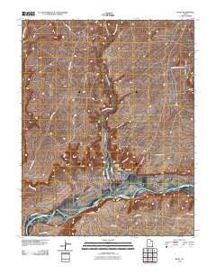 Bluff Utah Historical topographic map, 1:24000 scale, 7.5 X 7.5 Minute, Year 2010