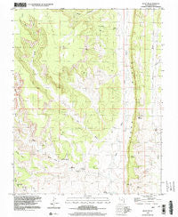 Bluff NW Utah Historical topographic map, 1:24000 scale, 7.5 X 7.5 Minute, Year 1996