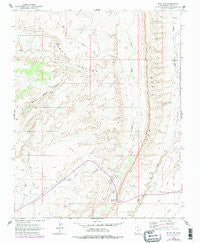 Bluff SW Utah Historical topographic map, 1:24000 scale, 7.5 X 7.5 Minute, Year 1962