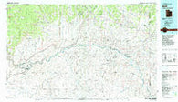 Bluff Utah Historical topographic map, 1:100000 scale, 30 X 60 Minute, Year 1983