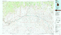 Bluff Utah Historical topographic map, 1:100000 scale, 30 X 60 Minute, Year 1983