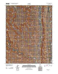Bluff NW Utah Historical topographic map, 1:24000 scale, 7.5 X 7.5 Minute, Year 2010