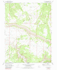 Bob Hill Knoll Utah Historical topographic map, 1:24000 scale, 7.5 X 7.5 Minute, Year 1969