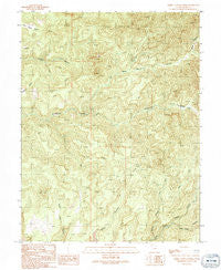 Bobby Canyon North Utah Historical topographic map, 1:24000 scale, 7.5 X 7.5 Minute, Year 1991