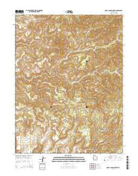 Bobby Canyon North Utah Current topographic map, 1:24000 scale, 7.5 X 7.5 Minute, Year 2014