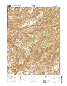 Bobby Canyon South Utah Current topographic map, 1:24000 scale, 7.5 X 7.5 Minute, Year 2014
