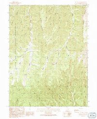 Bogart Canyon Utah Historical topographic map, 1:24000 scale, 7.5 X 7.5 Minute, Year 1991