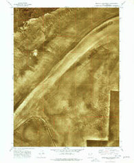 Bonneville Racetrack Utah Historical topographic map, 1:24000 scale, 7.5 X 7.5 Minute, Year 1971
