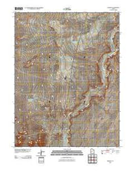Borden Utah Historical topographic map, 1:24000 scale, 7.5 X 7.5 Minute, Year 2010