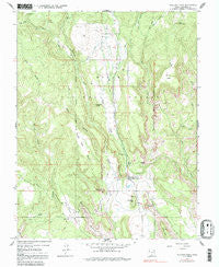 Boulder Town Utah Historical topographic map, 1:24000 scale, 7.5 X 7.5 Minute, Year 1964