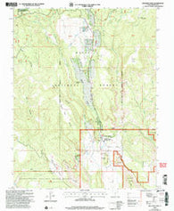 Boulder Town Utah Historical topographic map, 1:24000 scale, 7.5 X 7.5 Minute, Year 2002
