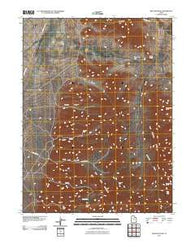 Boulter Peak Utah Historical topographic map, 1:24000 scale, 7.5 X 7.5 Minute, Year 2011