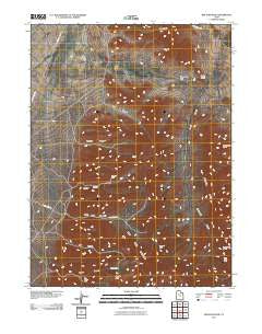 Boulter Peak Utah Historical topographic map, 1:24000 scale, 7.5 X 7.5 Minute, Year 2011