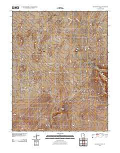 Boundary Butte Utah Historical topographic map, 1:24000 scale, 7.5 X 7.5 Minute, Year 2010