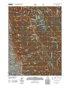 Bountiful Peak Utah Historical topographic map, 1:24000 scale, 7.5 X 7.5 Minute, Year 2011