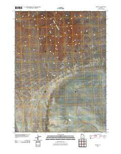 Bovine Utah Historical topographic map, 1:24000 scale, 7.5 X 7.5 Minute, Year 2011