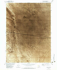 Bovine SE Utah Historical topographic map, 1:24000 scale, 7.5 X 7.5 Minute, Year 1983