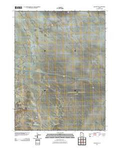 Bovine SE Utah Historical topographic map, 1:24000 scale, 7.5 X 7.5 Minute, Year 2011