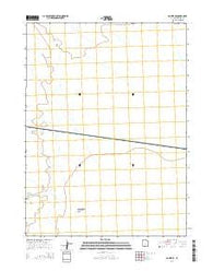 Bovine SE Utah Current topographic map, 1:24000 scale, 7.5 X 7.5 Minute, Year 2014