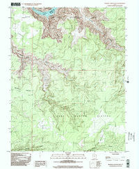 Bowdie Canyon East Utah Historical topographic map, 1:24000 scale, 7.5 X 7.5 Minute, Year 1996