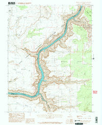 Bowdie Canyon West Utah Historical topographic map, 1:24000 scale, 7.5 X 7.5 Minute, Year 1987