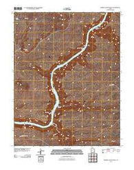 Bowdie Canyon West Utah Historical topographic map, 1:24000 scale, 7.5 X 7.5 Minute, Year 2011